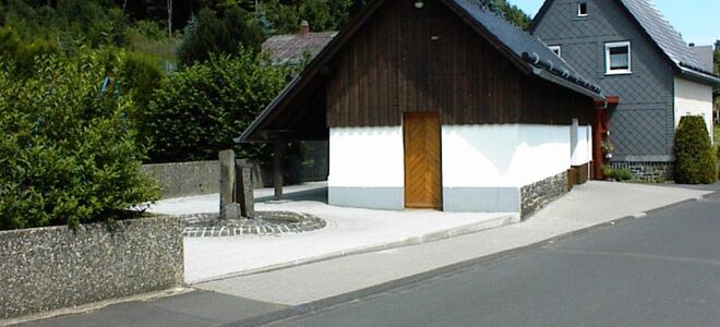 Altes Backhaus in Heiligenborn