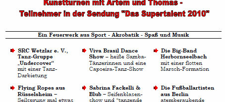 Plakat Sport-Gala Driedorf